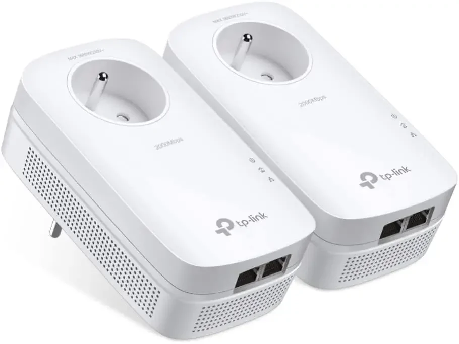 TP-Link Powerline 2000 Мбит/с с 2 пучками Гигабитный Ethernet и enchufe integrado, 2 комплекта Powerline — La뷰 para
TP-Link Powerline 2000 Мбит/с с 2 пучками Гигабитный Ethernet и enchufe integrado, 2 комплекта Powerline — La뷰 para