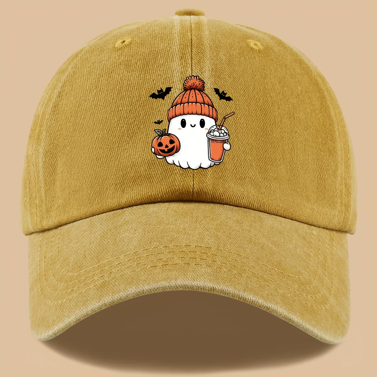 Cute Halloween pumpkin printed outdoor casual baseball cap suitable for holiday travel, cycling parties, daily leisure
Cute Halloween pumpkin printed outdoor casual baseball cap suitable for holiday travel, cycling parties, daily leisure