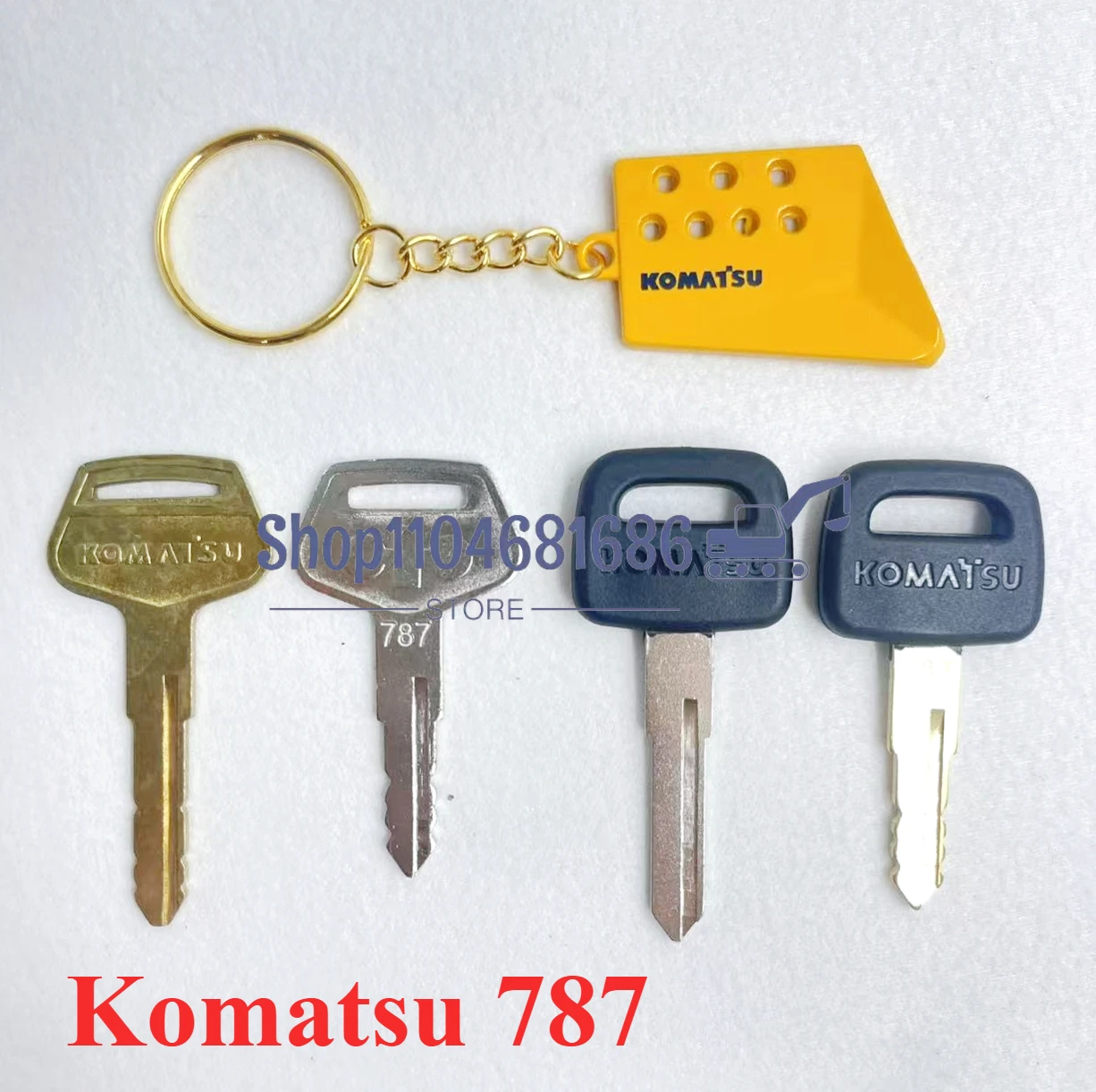 2 шт. для Komatsu Pc-7-8 787 ключ зажигания с ножом для экскаватора, угловая пластина, брелок для ключей, брелок для экскаватора тяжелого оборудования F0001
2 шт. для Komatsu Pc-7-8 787 ключ зажигания с ножом для экскаватора, угловая пластина, брелок для ключей, брелок для экскаватора тяжелого оборудования F0001