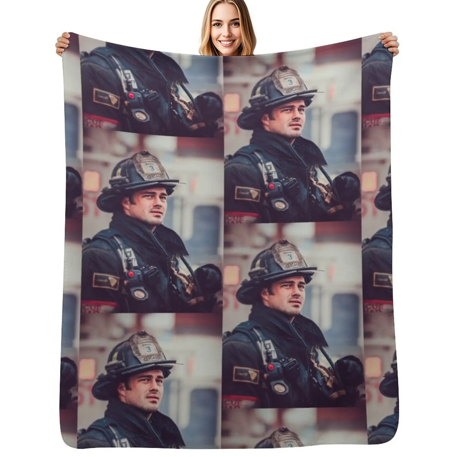 Firefighter Kelly Severide Poster Throw Blanket Soft Solid Color Blanket for Couch Bed
Firefighter Kelly Severide Poster Throw Blanket Soft Solid Color Blanket for Couch Bed