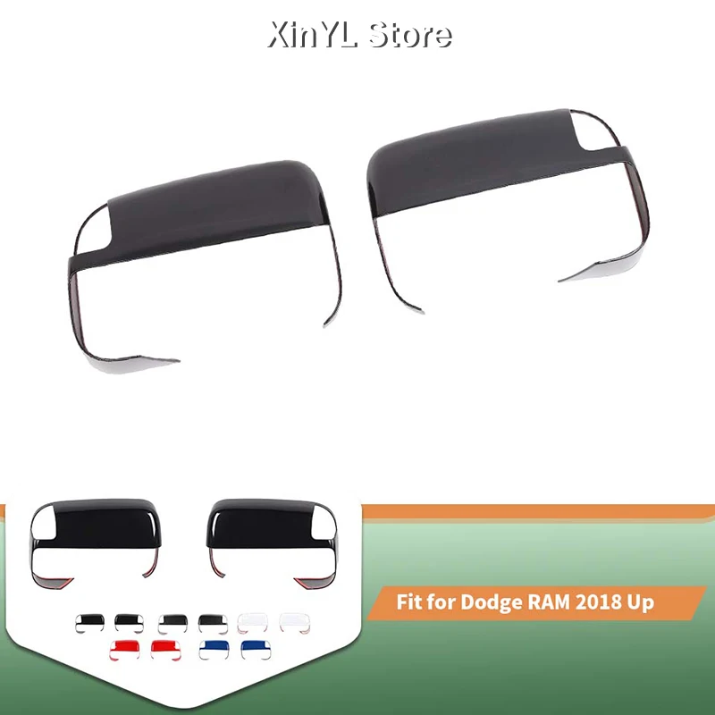Car Side Mirror Rearview Cover Trim Protector Decoration Styling For Dodge RAM 2018Up 2PCS Auto Exterior Accessories
Car Side Mirror Rearview Cover Trim Protector Decoration Styling For Dodge RAM 2018Up 2PCS Auto Exterior Accessories