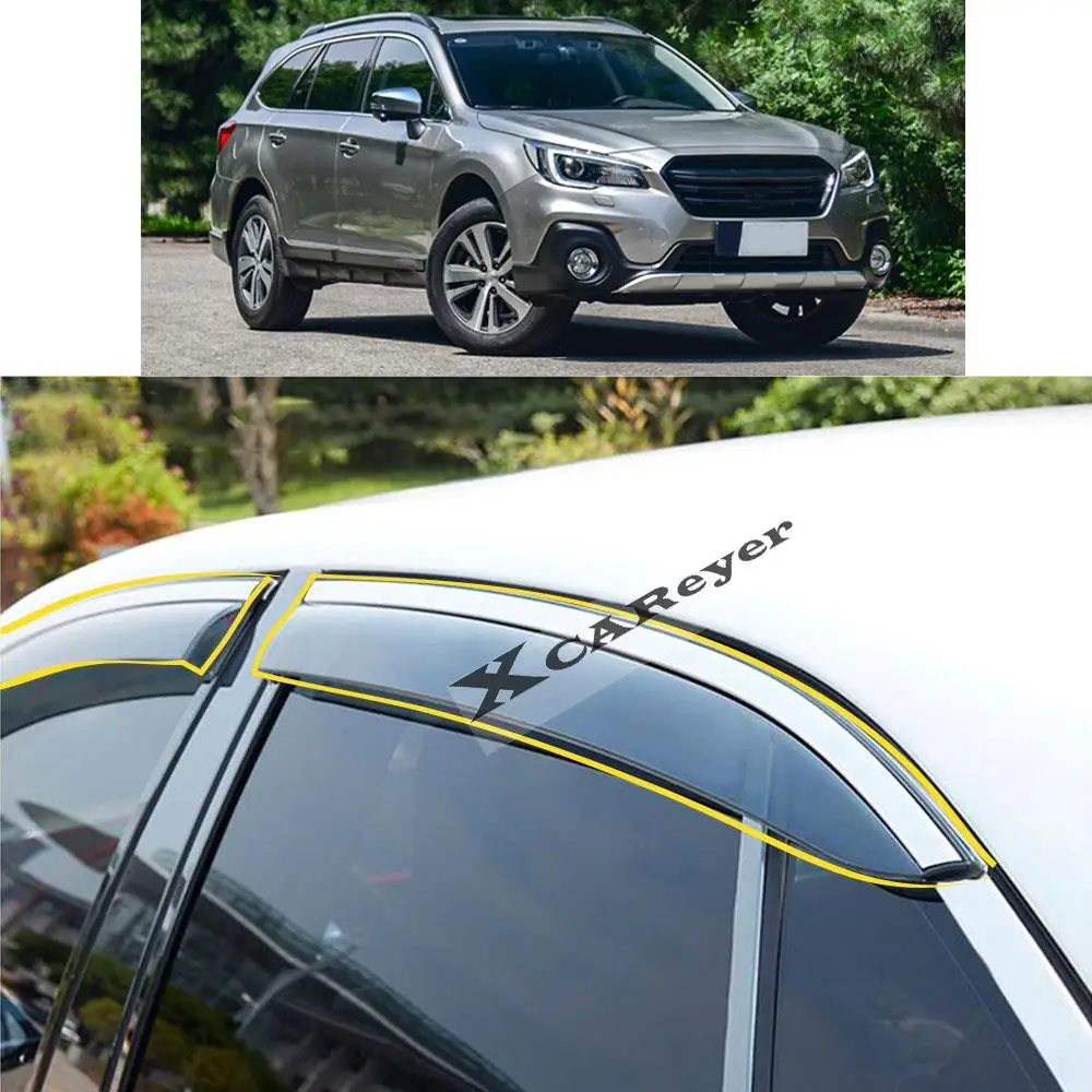 For SUBARU Outback 2015 2016 2017 2018 2019 2020 Car Body Styling Sticker Plastic Window Glass Wind Visor Rain/Sun Guard Vent
For SUBARU Outback 2015 2016 2017 2018 2019 2020 Car Body Styling Sticker Plastic Window Glass Wind Visor Rain/Sun Guard Vent