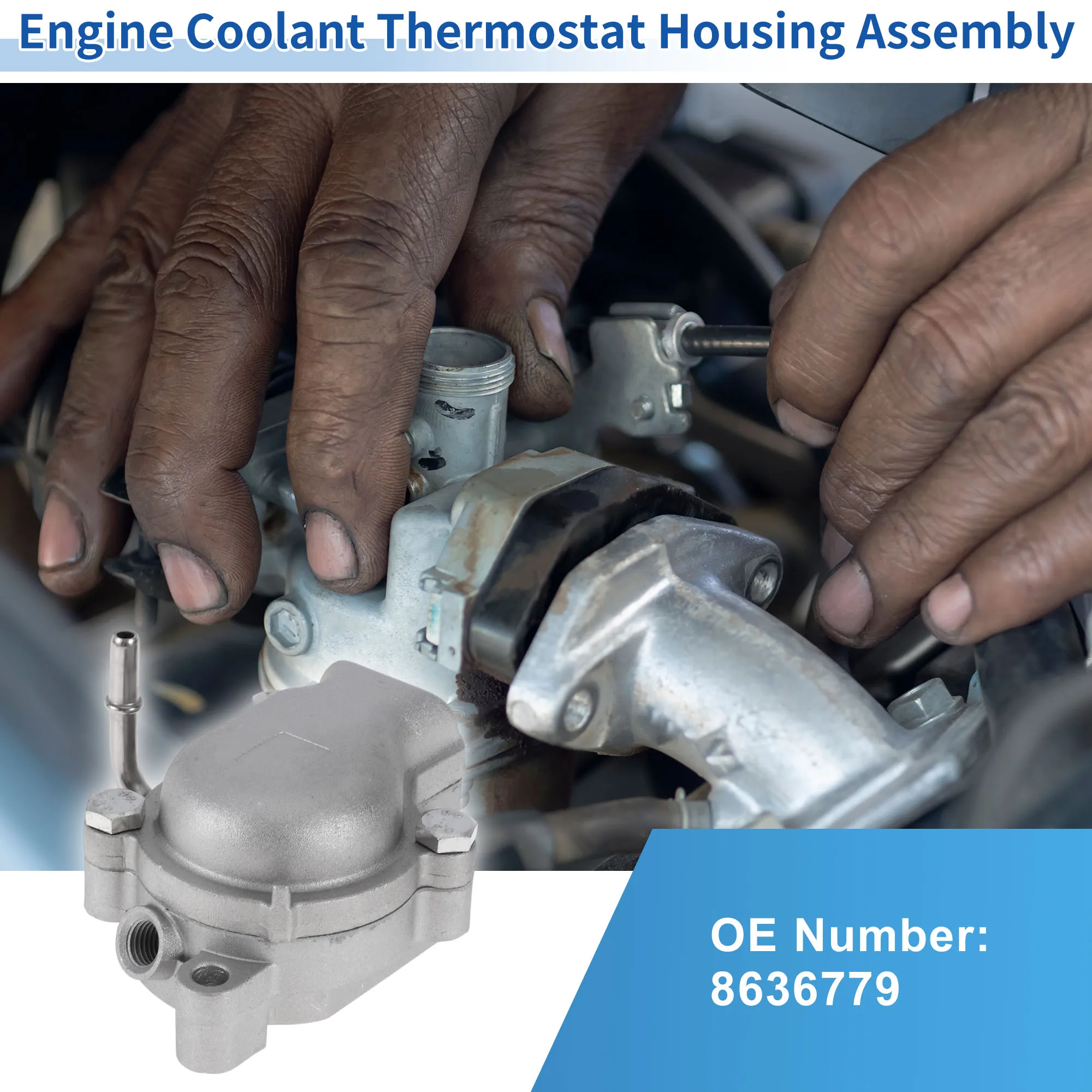 Корпус термостата охлаждающей жидкости двигателя X Autohaux No 8636779 для Volvo S80 2002-2005 гг.
Корпус термостата охлаждающей жидкости двигателя X Autohaux No 8636779 для Volvo S80 2002-2005 гг.