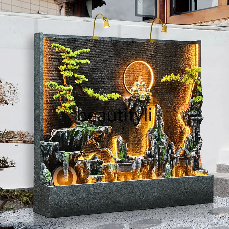 Chinese-style courtyard rockery circulating water, water feature fountain landscape water curtain wall screen floor ornament
Chinese-style courtyard rockery circulating water, water feature fountain landscape water curtain wall screen floor ornament