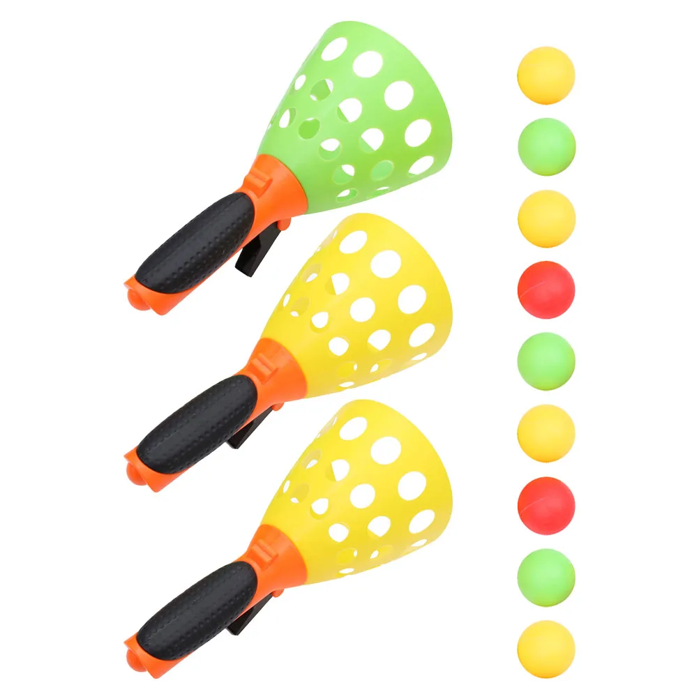 Bounce Ball Set Kids Toss Toys 3 Pairs Outdoor Catch Game Balls Children Play Toy Flexible Fun Family Entertainment
Bounce Ball Set Kids Toss Toys 3 Pairs Outdoor Catch Game Balls Children Play Toy Flexible Fun Family Entertainment