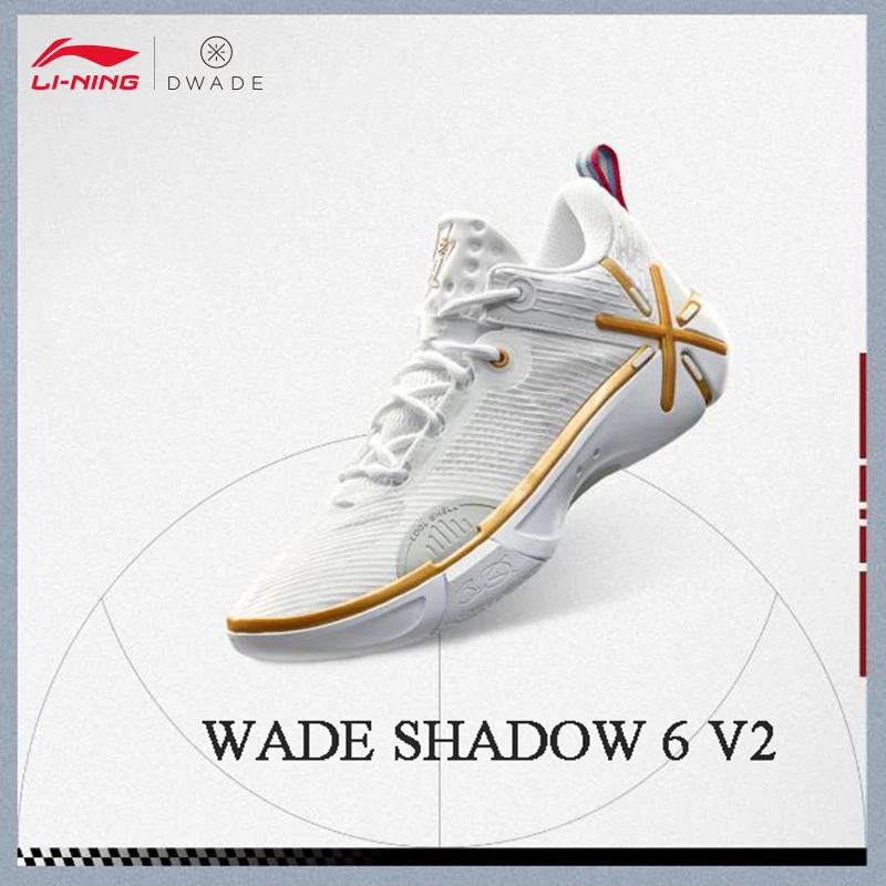 LI-NING Wade Shadow 6 V2 Men Basketball Professional Sport Shoes Anti Slip Rebound Basketball Game Shoes ABPV021
LI-NING Wade Shadow 6 V2 Men Basketball Professional Sport Shoes Anti Slip Rebound Basketball Game Shoes ABPV021