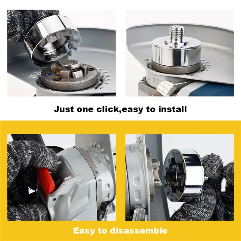 ABFS For X-LOCK To M14 Thread Adapter Universal For Cutting Blade Disc Diamond Core Drill Bit X LOCK Drill Bit Adapters
ABFS For X-LOCK To M14 Thread Adapter Universal For Cutting Blade Disc Diamond Core Drill Bit X LOCK Drill Bit Adapters