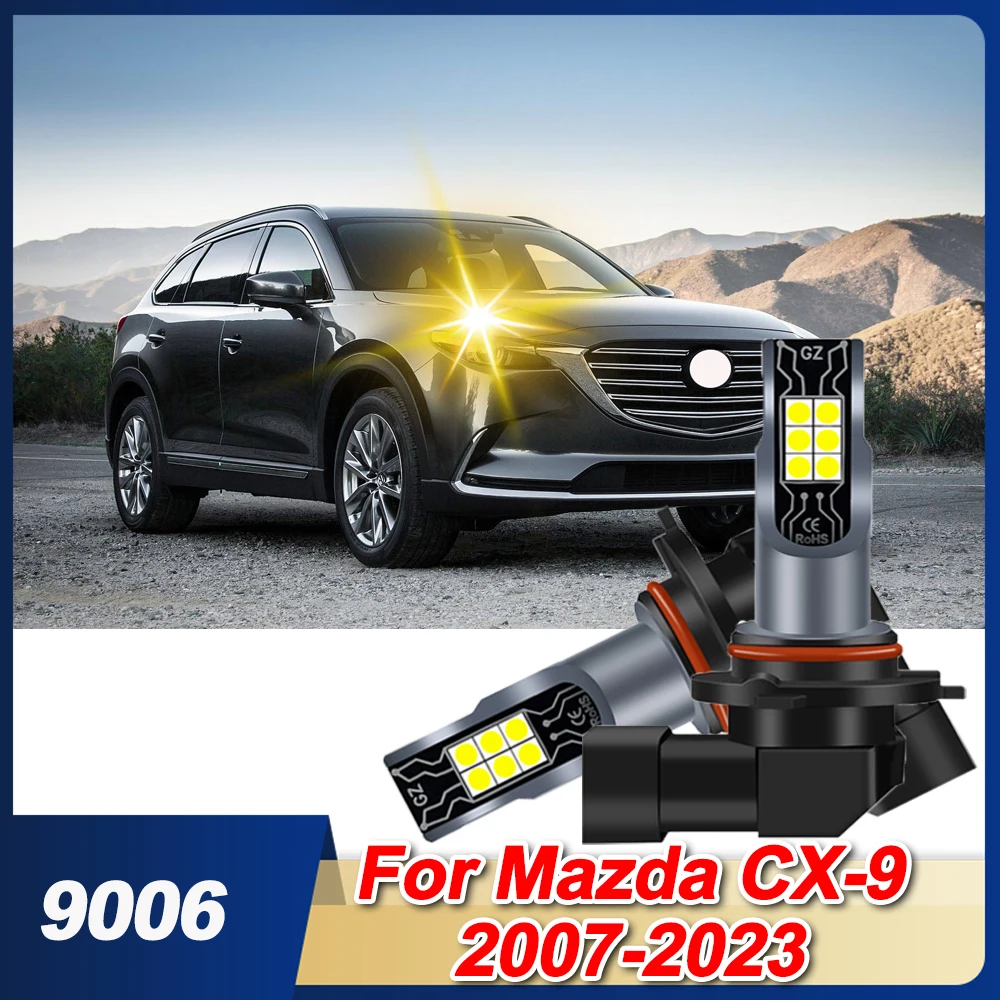 For Mazda CX-9 2007-2023 9006 LED Fog Light 3000K Super Yellow 20000LM Driving Fog Lights
For Mazda CX-9 2007-2023 9006 LED Fog Light 3000K Super Yellow 20000LM Driving Fog Lights