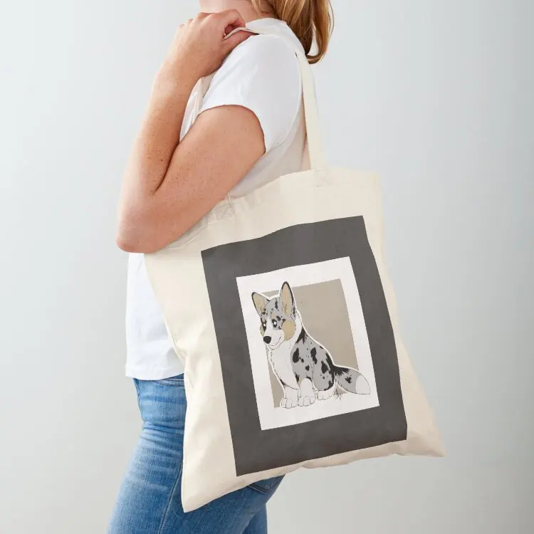 Blue Merle Cardigan Welsh Corgi Tote Bag cloth bag woman hand bags women bag Lady bags
Blue Merle Cardigan Welsh Corgi Tote Bag cloth bag woman hand bags women bag Lady bags