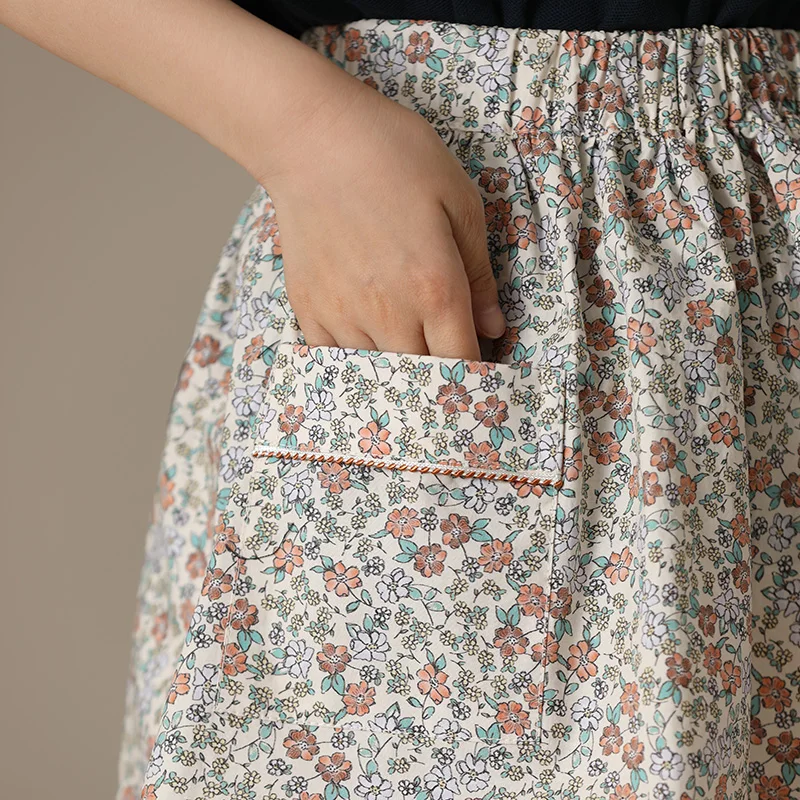 Children's Clothing school skirt girls mother kids autumn and winter pure cotton soft full waist elastic floral A-line skirt
Children's Clothing school skirt girls mother kids autumn and winter pure cotton soft full waist elastic floral A-line skirt
