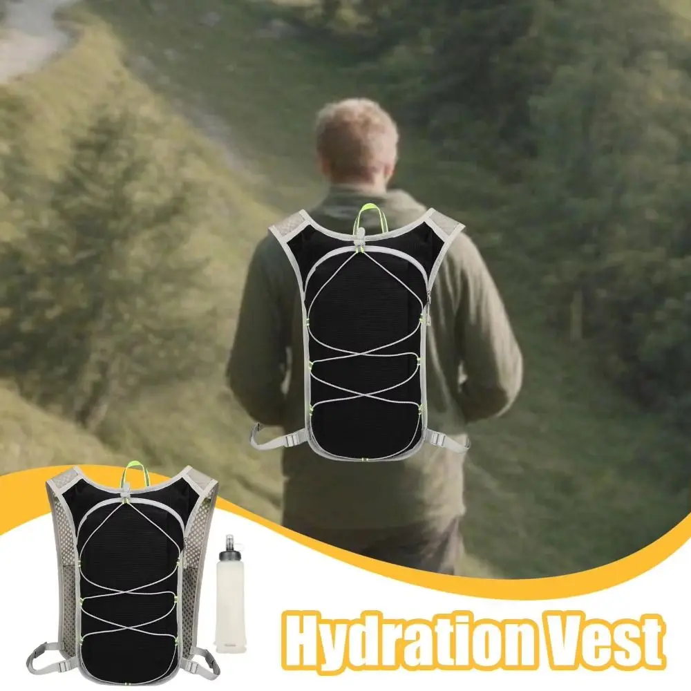 Breathable Running Hydration Vest Ultra-light Waterproof Running Hydration Bag Nylon Material Multiple Pockets Water Backpack
Breathable Running Hydration Vest Ultra-light Waterproof Running Hydration Bag Nylon Material Multiple Pockets Water Backpack