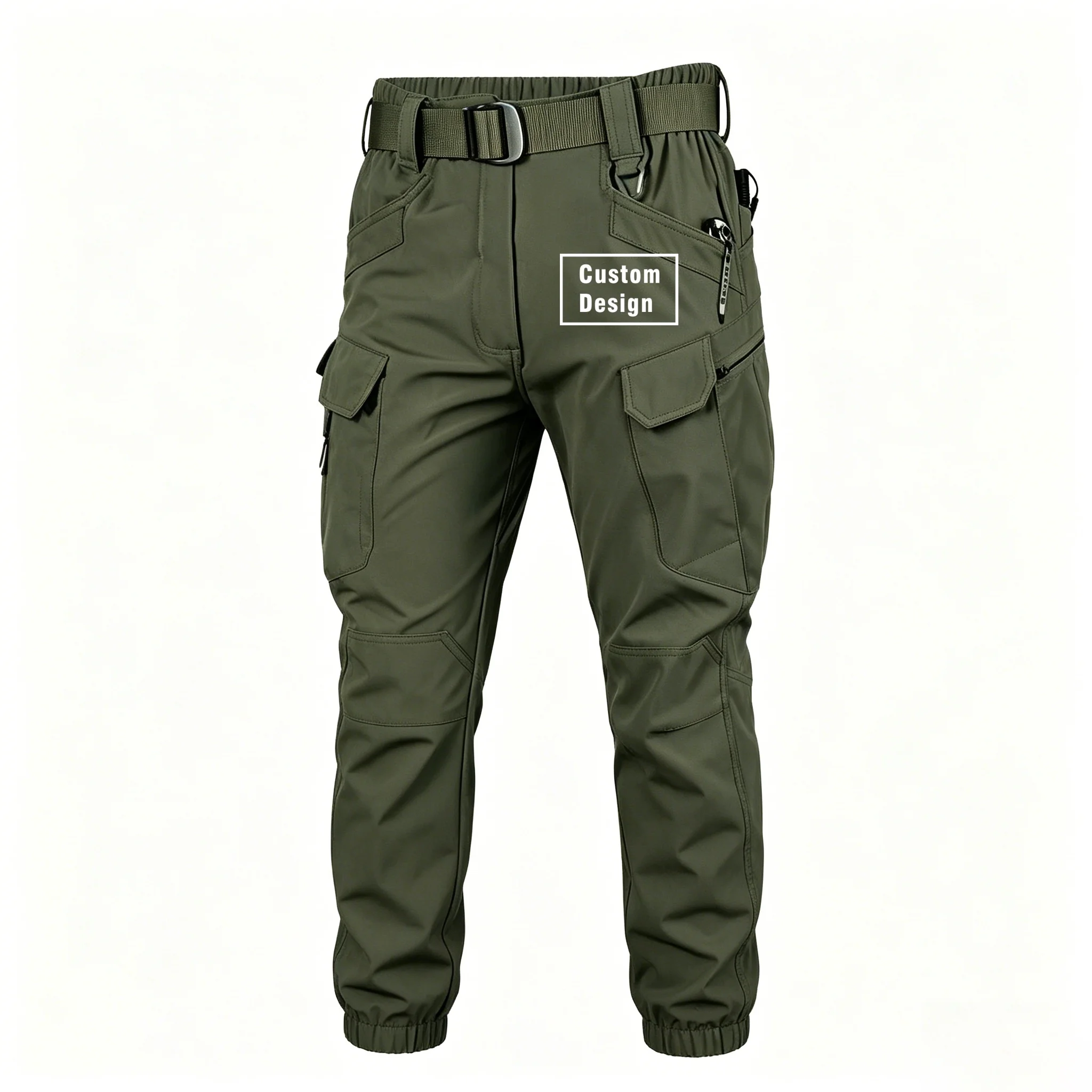 Custom Design Men's Multi-pocket Men Trousers Outdoor Military Tactical Cargo Pants Fleece Warm Casual Sports Pant
Custom Design Men's Multi-pocket Men Trousers Outdoor Military Tactical Cargo Pants Fleece Warm Casual Sports Pant