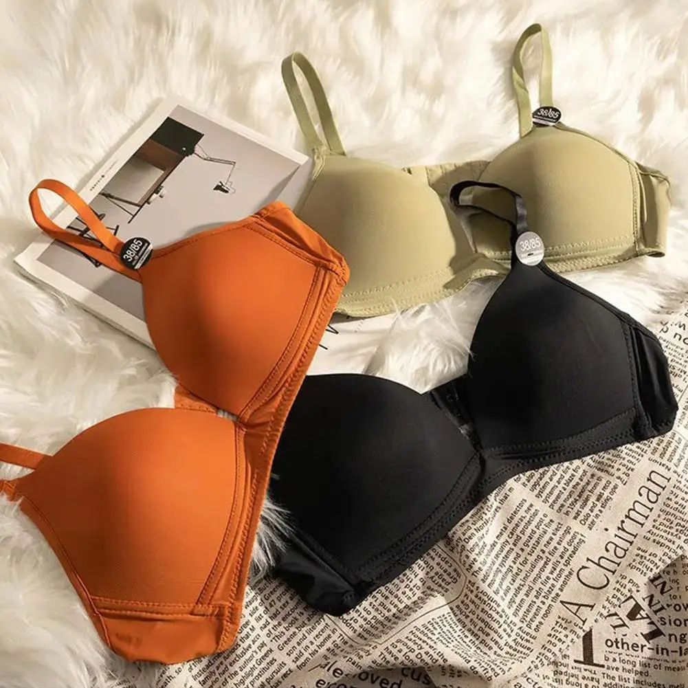 Women Bra Seamless Padded Push Up Bra Anti-snagging No Wire Thin Soft Breathable Elastic Lady Bra
Women Bra Seamless Padded Push Up Bra Anti-snagging No Wire Thin Soft Breathable Elastic Lady Bra