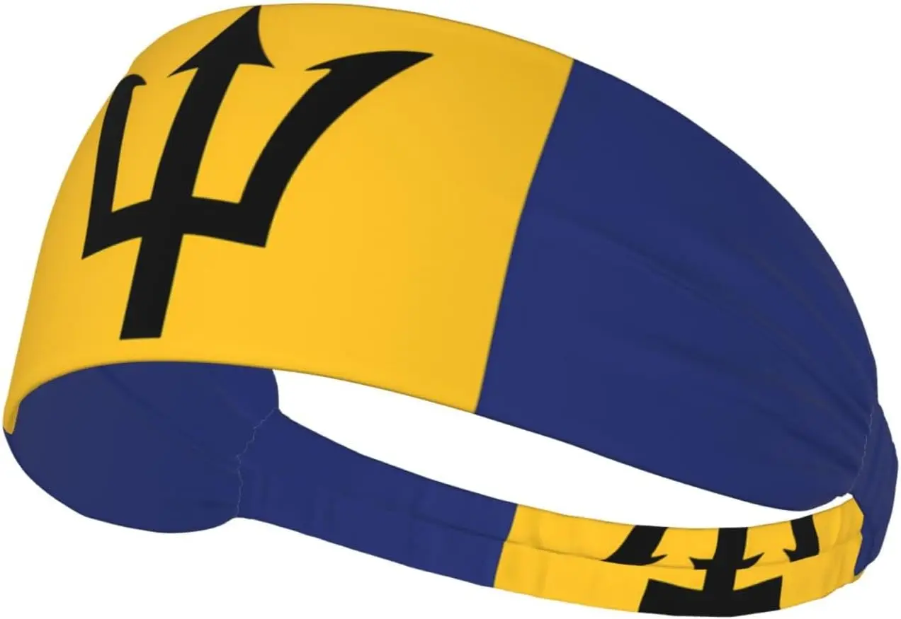 Elastic Exercise Headband, Outdoor Sports Elastic Headband, Fitness, Yoga, Running, Cycling Flag of Barbados Pattern
Elastic Exercise Headband, Outdoor Sports Elastic Headband, Fitness, Yoga, Running, Cycling Flag of Barbados Pattern