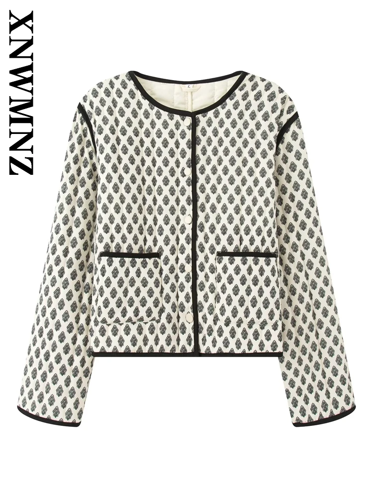 XNWMNZ 2025 Spring Women Clothing Simple Casual V-Collar Long Sleeve Coat Fashion Commuting Woman's Chic Floral Long Sleeve Top
XNWMNZ 2025 Spring Women Clothing Simple Casual V-Collar Long Sleeve Coat Fashion Commuting Woman's Chic Floral Long Sleeve Top