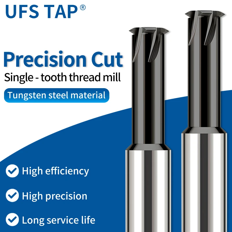 UFS TAP CNC 30 ° Фрезы из вольфрамовой стали с одним зубом и трапециевидной резьбой TR 8 9 10 11 12 14 16 18 20 Фрезы
UFS TAP CNC 30 ° Фрезы из вольфрамовой стали с одним зубом и трапециевидной резьбой TR 8 9 10 11 12 14 16 18 20 Фрезы
