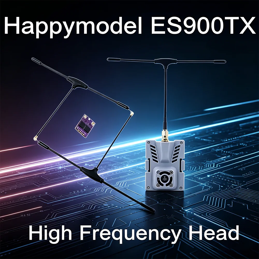 Приемник Happymodel ES900TX DUAL TCXO, модуль ES900TX, комбинированный комплект, 915 МГц, прошивка ExpressLRS для RC FPV дронов для гонок на дальние дистанции
Приемник Happymodel ES900TX DUAL TCXO, модуль ES900TX, комбинированный комплект, 915 МГц, прошивка ExpressLRS для RC FPV дронов для гонок на дальние дистанции