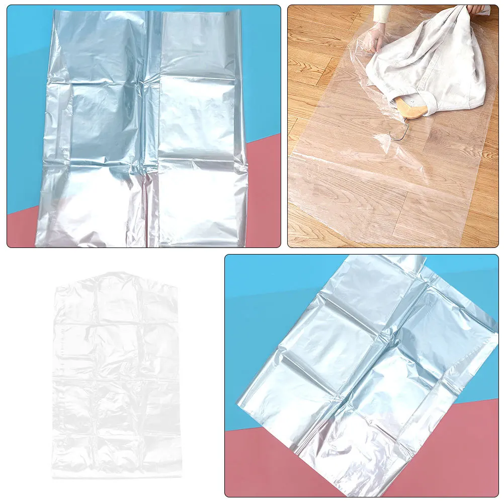 12Pcs Clothes Protective Covers Clear Garment Protectors for Dry Cleaners Laundry Home Use Suit Dress Coat Dust Cover Solutions
12Pcs Clothes Protective Covers Clear Garment Protectors for Dry Cleaners Laundry Home Use Suit Dress Coat Dust Cover Solutions