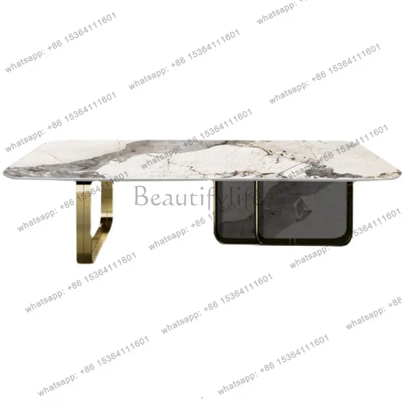 Italian light luxury minimalist rectangular luxury stone bright rock slab, Nordic creative coffee table side table
Italian light luxury minimalist rectangular luxury stone bright rock slab, Nordic creative coffee table side table