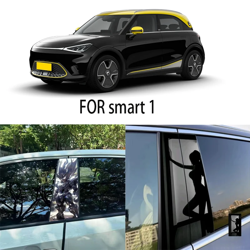 Door Window Decoration Trims Pillar Posts Stickers Auto Styling for smart 1 Car accessories
Door Window Decoration Trims Pillar Posts Stickers Auto Styling for smart 1 Car accessories