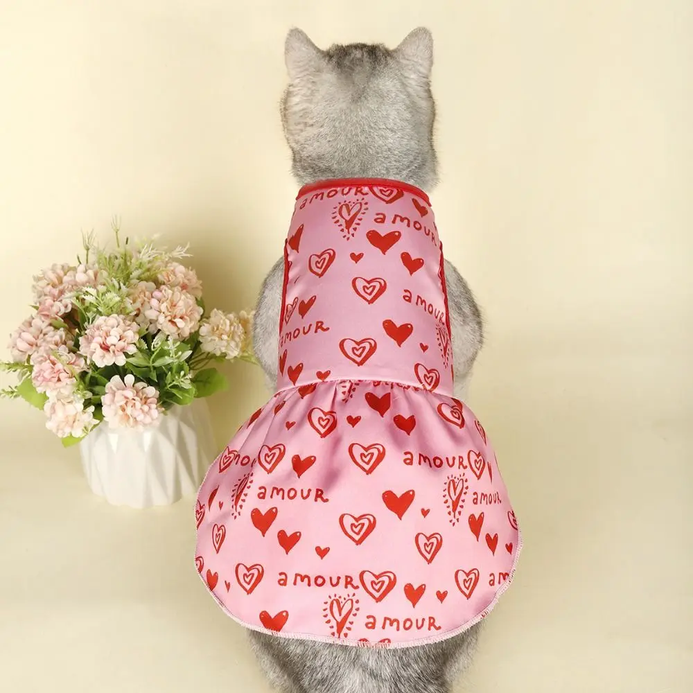 Portable With Pattern Pet Dress Cartoon Breathable Cat Dress Cute Printed Clothing Skirt Spring/Summer
Portable With Pattern Pet Dress Cartoon Breathable Cat Dress Cute Printed Clothing Skirt Spring/Summer