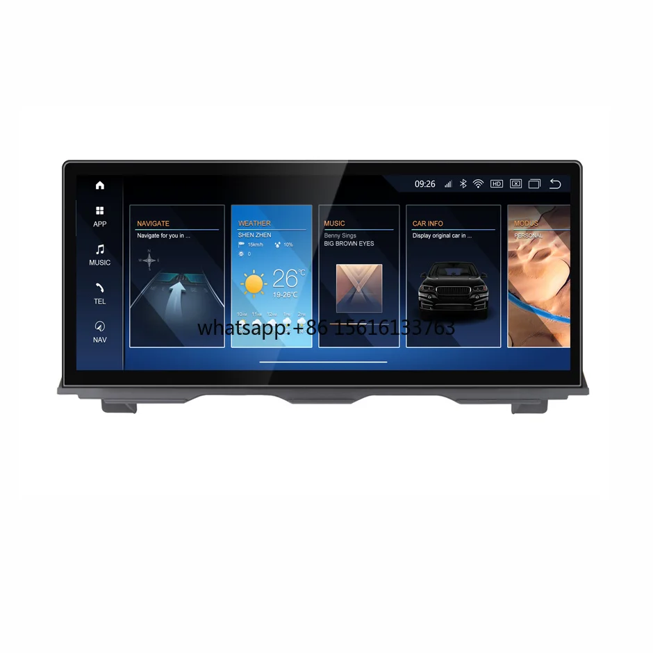 15.8 Inch Upgrade Head Unit GPS Navigation for BMW 5 Series F10 F11 Carplay Touch Screen CIC NBT
15.8 Inch Upgrade Head Unit GPS Navigation for BMW 5 Series F10 F11 Carplay Touch Screen CIC NBT