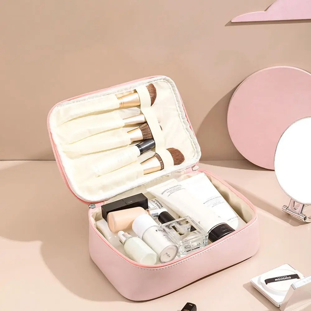 Wash Pouch Female Zipper Makeup Organizer Toiletry Bag Large Capacity PU Cosmetic Bag Bath Storage Bag Makeup Case Storage Bag
Wash Pouch Female Zipper Makeup Organizer Toiletry Bag Large Capacity PU Cosmetic Bag Bath Storage Bag Makeup Case Storage Bag