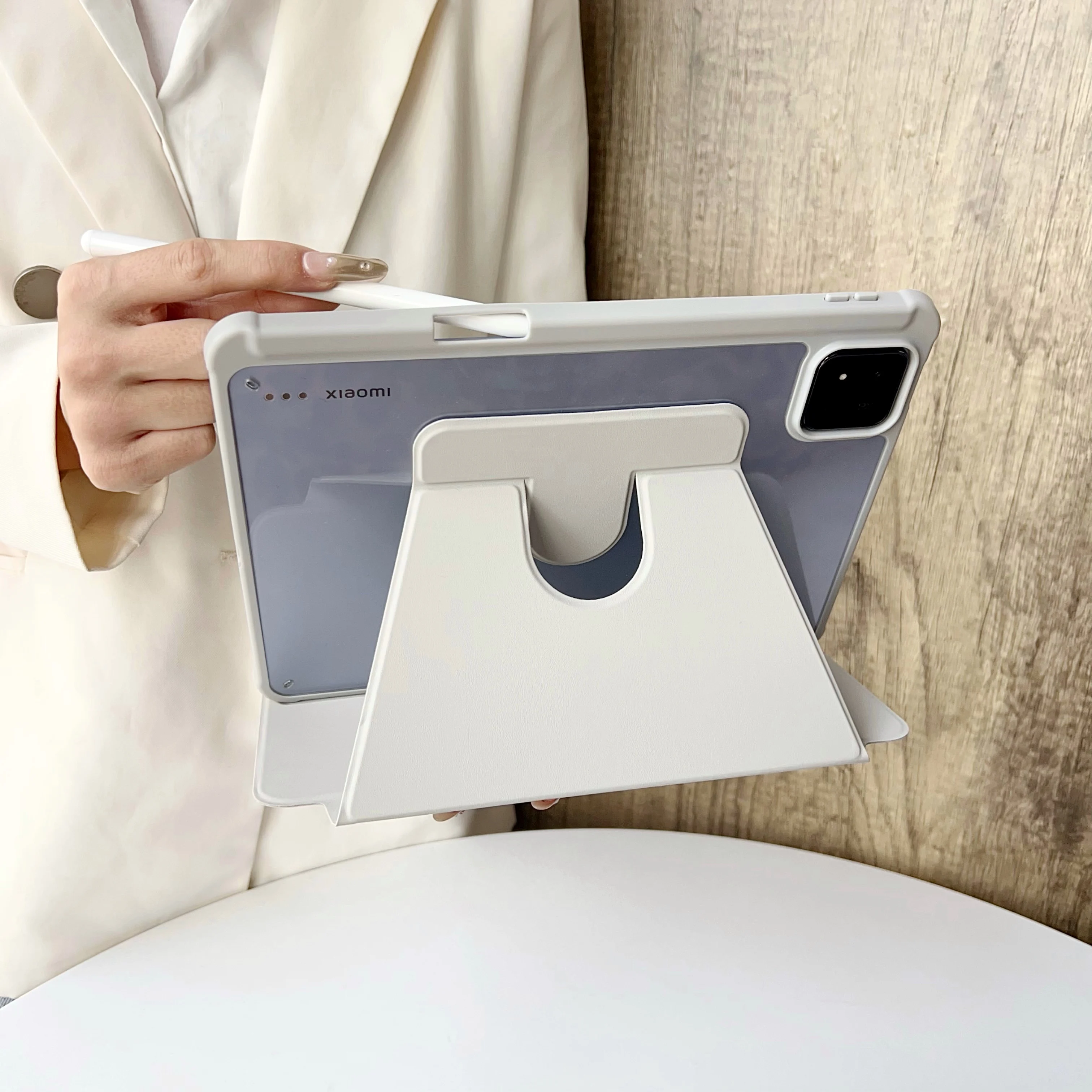 Case for Xiaomi Redmi Pad 2 11 inch 2025 Acrylic + PU Adjustable Bracket Tablet Cover for Redmi Pad2 11" with Pen Slot
Case for Xiaomi Redmi Pad 2 11 inch 2025 Acrylic + PU Adjustable Bracket Tablet Cover for Redmi Pad2 11" with Pen Slot