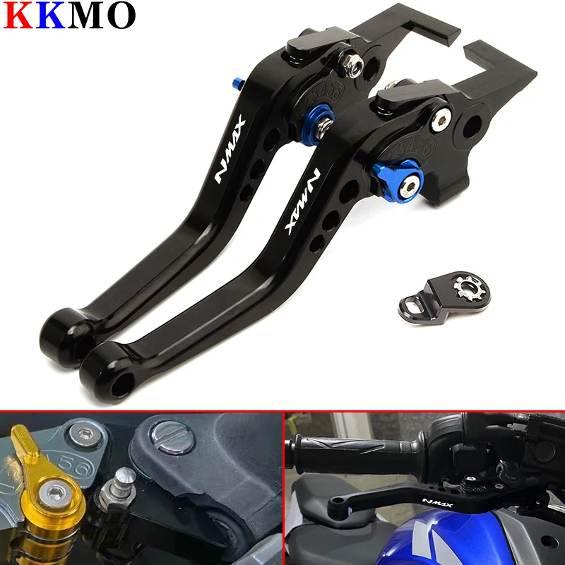 NMAX Accessories CNC Brake Adjustable Brake Clutch Levers (With parking device) For YAMAHA NMAX N-MAX 155 NMAX125 2015-2024
NMAX Accessories CNC Brake Adjustable Brake Clutch Levers (With parking device) For YAMAHA NMAX N-MAX 155 NMAX125 2015-2024