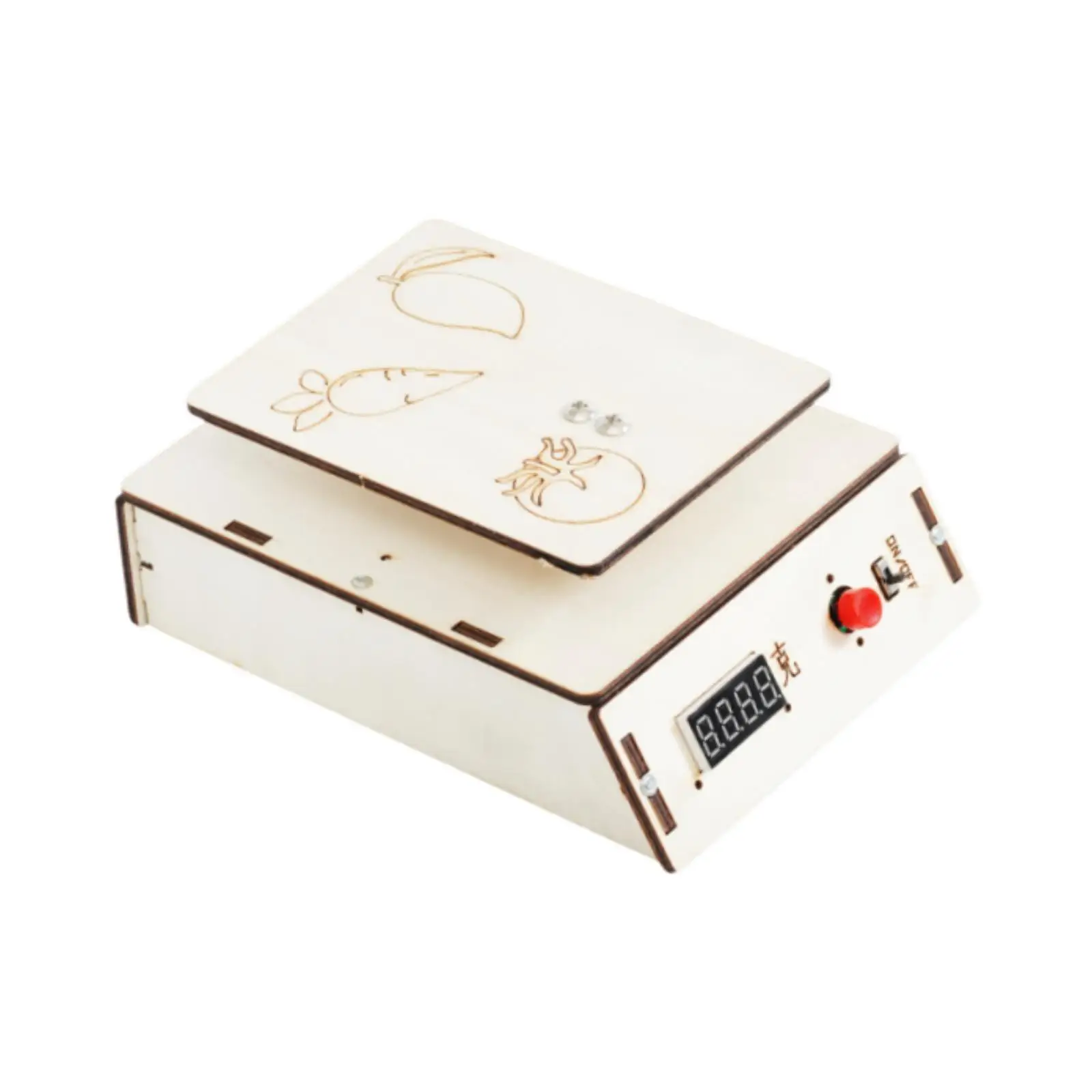 Wooden Digital Scale Crafts Science Electronic Scale Education Game Educational Toy DIY for Teaching Aids Development Toy
Wooden Digital Scale Crafts Science Electronic Scale Education Game Educational Toy DIY for Teaching Aids Development Toy