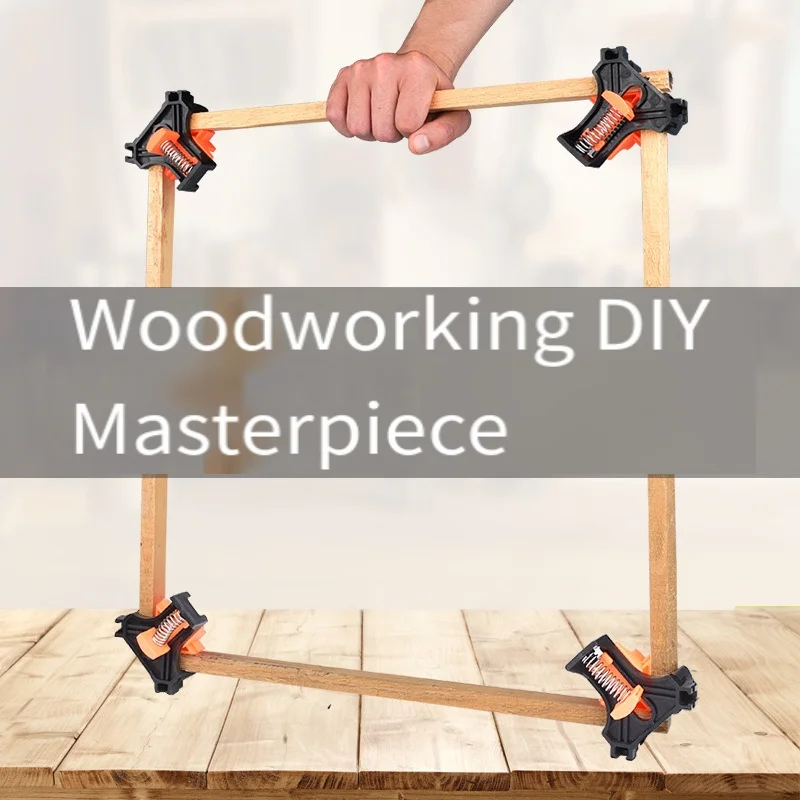 Woodworking right-angle clip 90 degrees, fixed artifact photo frame clip, picture frame glass fish tank clip
Woodworking right-angle clip 90 degrees, fixed artifact photo frame clip, picture frame glass fish tank clip