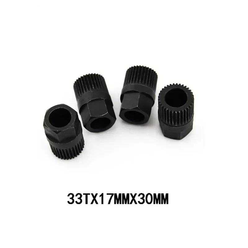 1pc Alternator 33 Tooth Black Clutch Free Wheel Pulley ATool Sed With T50 TORX, Perfect For V-Belt Pulley Mounting 17*33*30mm
1pc Alternator 33 Tooth Black Clutch Free Wheel Pulley ATool Sed With T50 TORX, Perfect For V-Belt Pulley Mounting 17*33*30mm