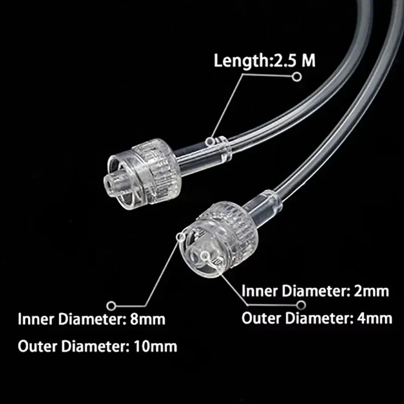 Disposable Medical PVC CO2 Sampling Tube Luer Male Connector Carbon Dioxide Sample Collection Tube for Medical Equipment
Disposable Medical PVC CO2 Sampling Tube Luer Male Connector Carbon Dioxide Sample Collection Tube for Medical Equipment