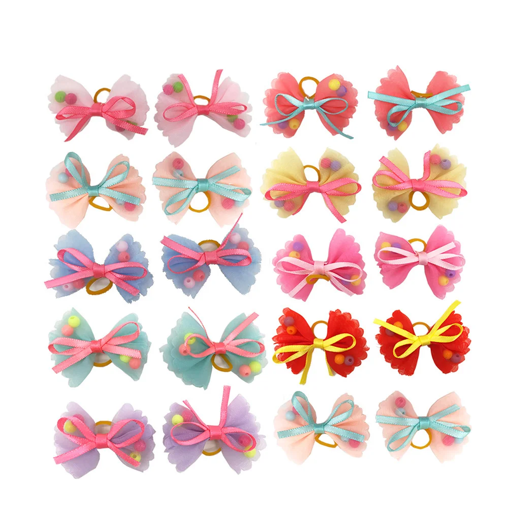 10 Pcs Pet Hair Bands Headflower Cards for Dogs Cats Rubber Bowknot Ties Durable Dog Cat Accessories
10 Pcs Pet Hair Bands Headflower Cards for Dogs Cats Rubber Bowknot Ties Durable Dog Cat Accessories