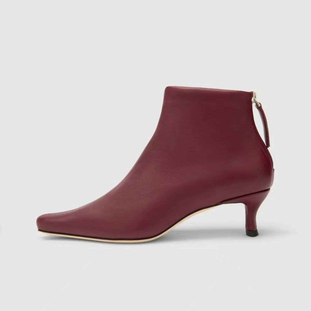 Arden Furtado Autumn Red PU Kitten heel Short boots Pointed toe Back zipper Thin heels Modern boots Large size Women's Boots
Arden Furtado Autumn Red PU Kitten heel Short boots Pointed toe Back zipper Thin heels Modern boots Large size Women's Boots