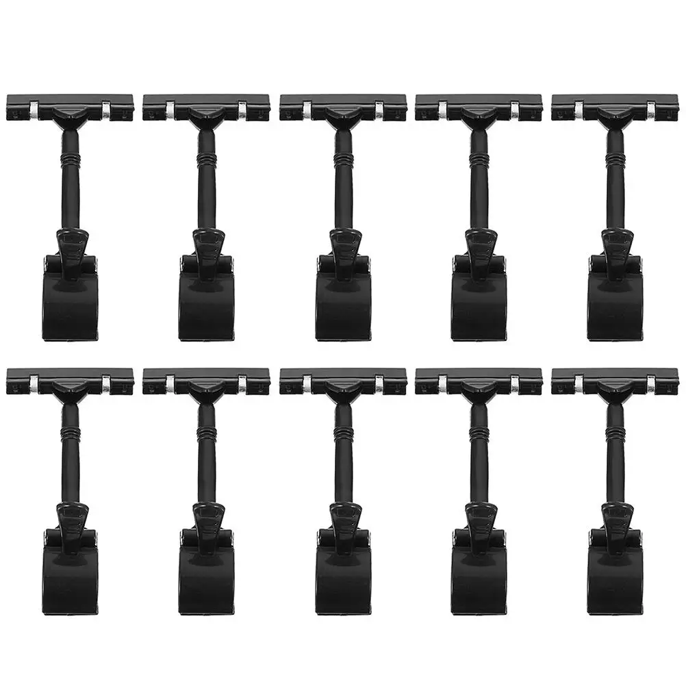 10 Pcs Price Tag Clip Sign Holder Adjustable Easy Install Retail Display Advertising Folder Rack Shelf Lightweight Practical
10 Pcs Price Tag Clip Sign Holder Adjustable Easy Install Retail Display Advertising Folder Rack Shelf Lightweight Practical