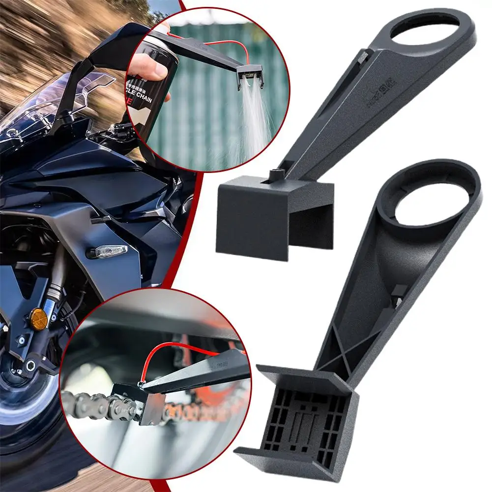 Symmetrical Spray Motorcycle Chain Oiler Spray Gear Mess-Free Chain Wax Chain Cleaner Attachment For Motor Maintenance Tool Q1S0
Symmetrical Spray Motorcycle Chain Oiler Spray Gear Mess-Free Chain Wax Chain Cleaner Attachment For Motor Maintenance Tool Q1S0
