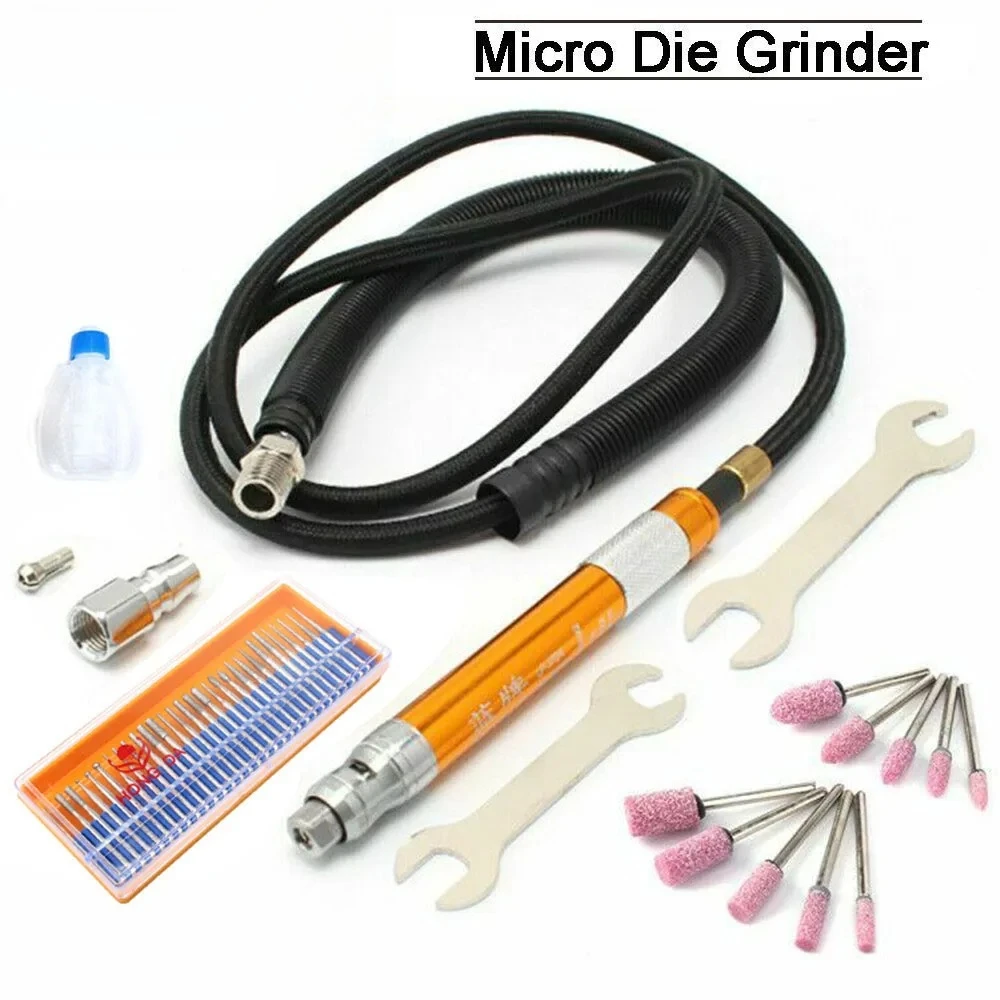 High Speed Pneumatic Pencil Die Grinder 65000RPM for Polishing Grinding Engraving Cutting
High Speed Pneumatic Pencil Die Grinder 65000RPM for Polishing Grinding Engraving Cutting