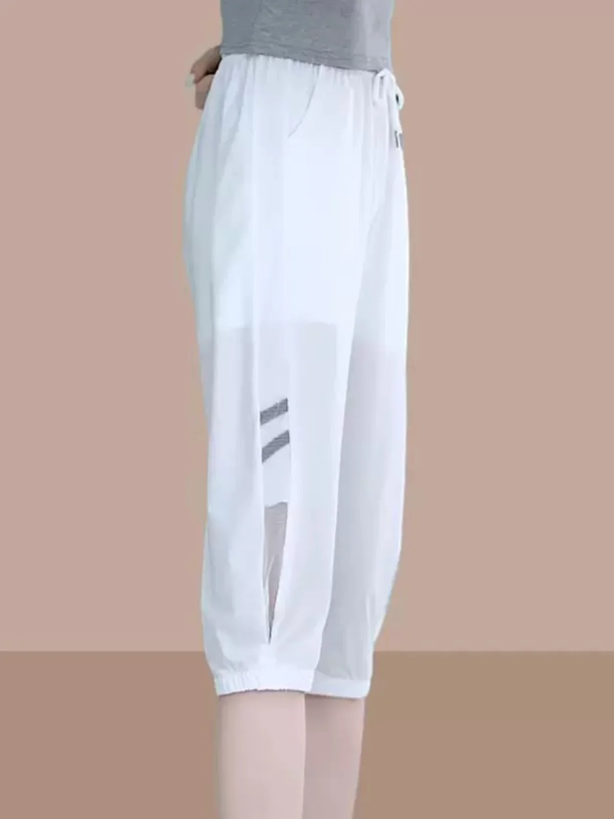 Ice Silk Quick Dry Seven-Foot Women's Pants High Waist Slimming Casual Sports Thin Harlan Pants Trendy Summer New Arrival
Ice Silk Quick Dry Seven-Foot Women's Pants High Waist Slimming Casual Sports Thin Harlan Pants Trendy Summer New Arrival