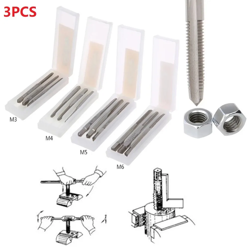 Durable and Long lasting 3Pc Hss Machine Hand Screw Thread Metric Plug Taps M3 M5 M6 for Machinery Manufacturing
Durable and Long lasting 3Pc Hss Machine Hand Screw Thread Metric Plug Taps M3 M5 M6 for Machinery Manufacturing