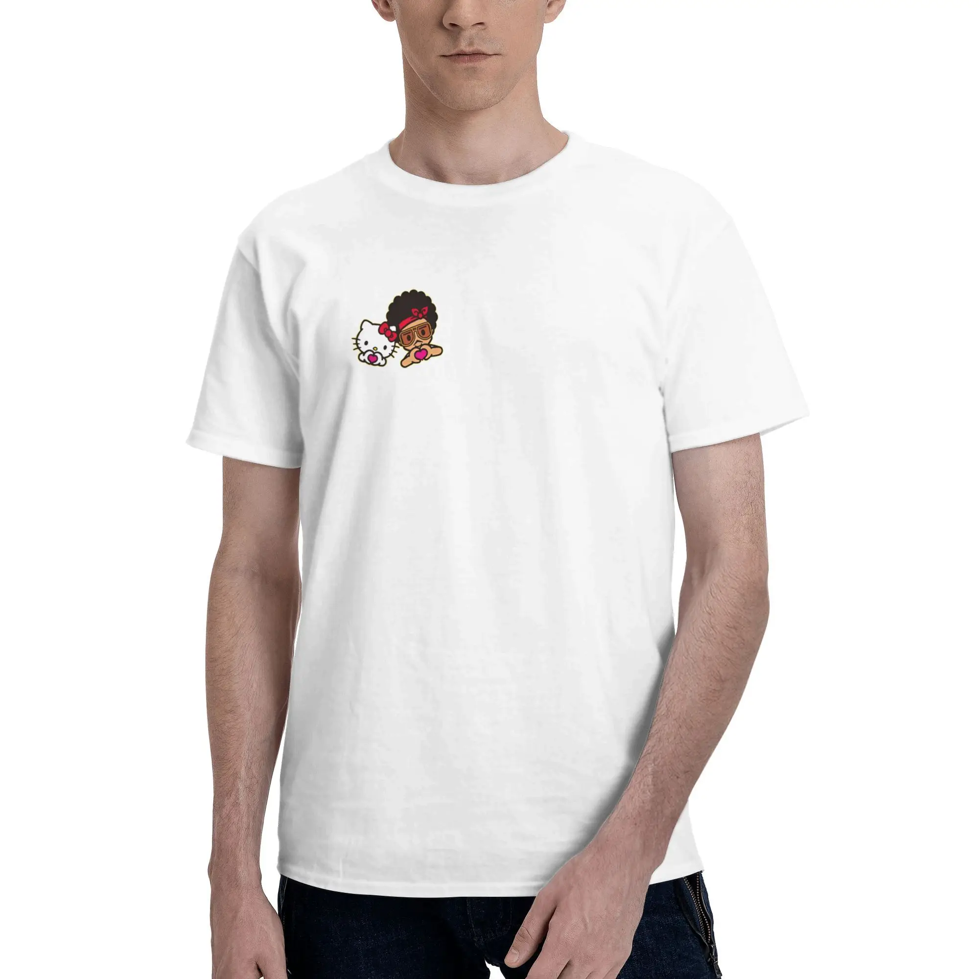 Harajuku T Shirt Summer Bruno Mars Hello Kitty Hippie T-Shirts Cotton Tee Shirt for Men Y2K Retro Cheap Short Sleeve Clothing
Harajuku T Shirt Summer Bruno Mars Hello Kitty Hippie T-Shirts Cotton Tee Shirt for Men Y2K Retro Cheap Short Sleeve Clothing