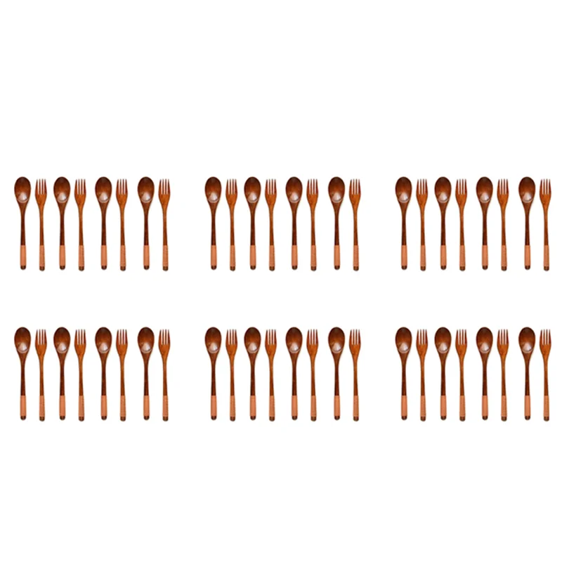 B62B-48 Pcs Wooden 9 Inchjapanese Spoon Fork Set Kitchen Tableware Natural Wood Cutlery Wooden Dinner Cutlery Set
B62B-48 Pcs Wooden 9 Inchjapanese Spoon Fork Set Kitchen Tableware Natural Wood Cutlery Wooden Dinner Cutlery Set
