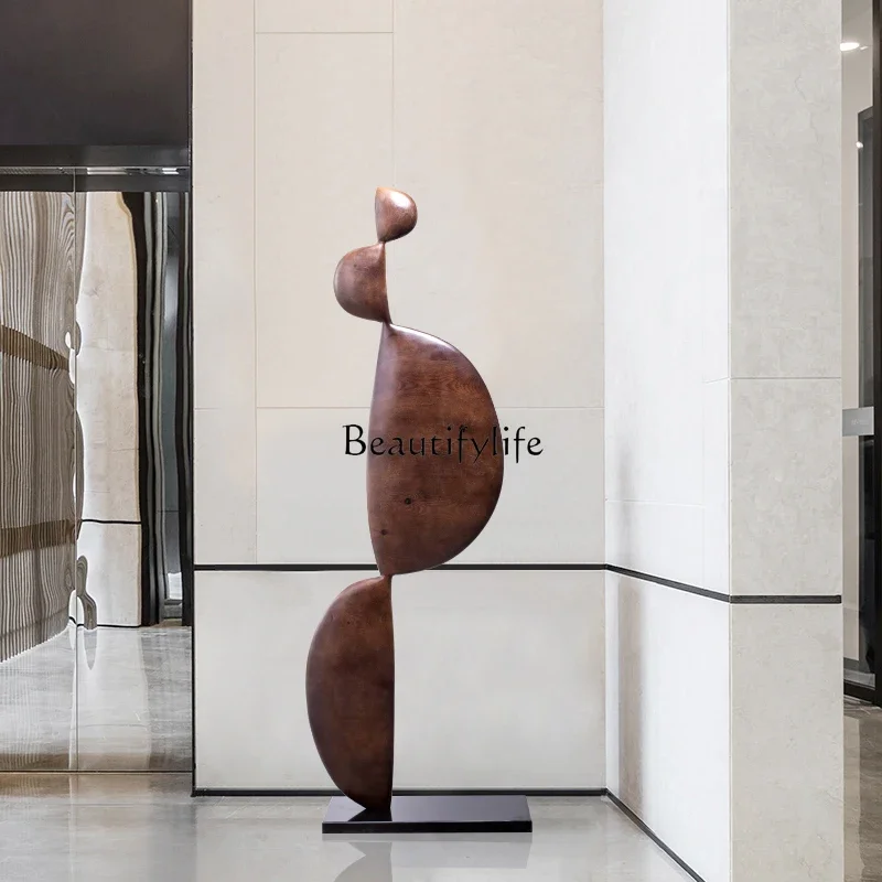 X4 Abstract solid wood sculpture artwork hotel lobby interior soft decoration large floor ornament
X4 Abstract solid wood sculpture artwork hotel lobby interior soft decoration large floor ornament