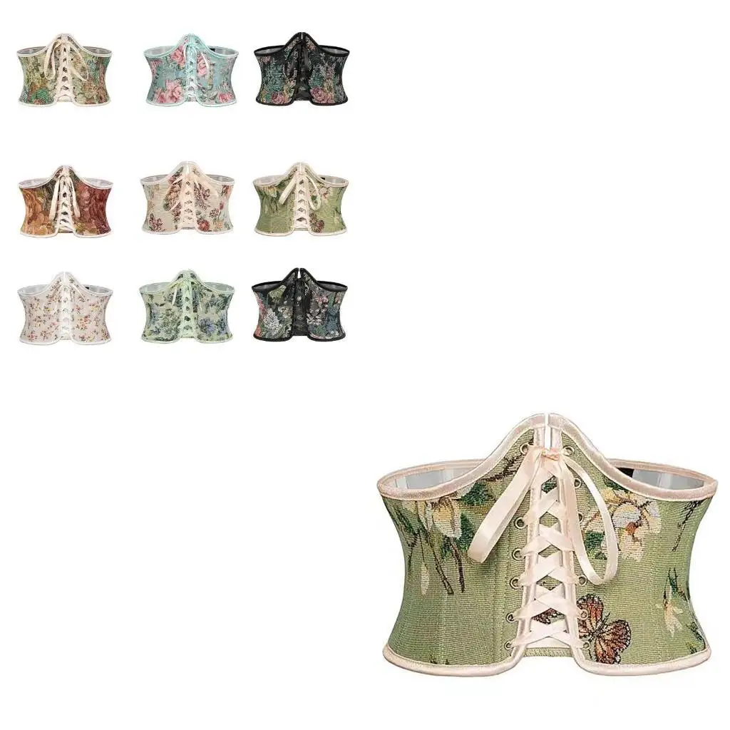 39BD Floral Cinches Lingerie Corset Women Underbust Bustier Shapewear Underbust Jacquard Corset Lingerie Shapewear
39BD Floral Cinches Lingerie Corset Women Underbust Bustier Shapewear Underbust Jacquard Corset Lingerie Shapewear