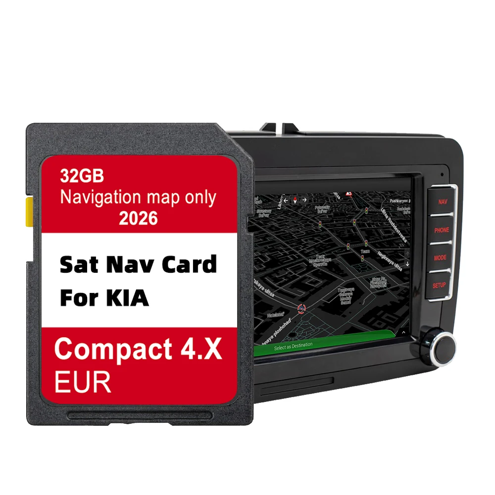 Navigation GEN4 Maps Europe UK 2026 for KIA Compact 4.X 32GB Soul Sorento Optima Car SD Memory Card 32GB Sat Navi
Navigation GEN4 Maps Europe UK 2026 for KIA Compact 4.X 32GB Soul Sorento Optima Car SD Memory Card 32GB Sat Navi