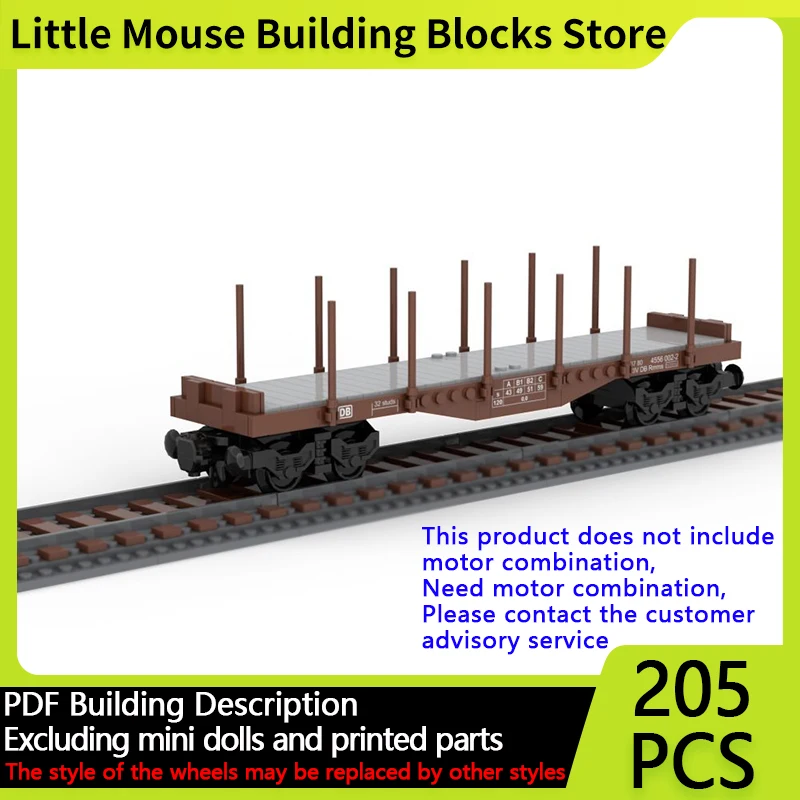 City Car Model MOC Building Bricks Railway Transportation Flat Wagon Modular Technology Gifts Holiday Assemble Children Toy Suit
City Car Model MOC Building Bricks Railway Transportation Flat Wagon Modular Technology Gifts Holiday Assemble Children Toy Suit