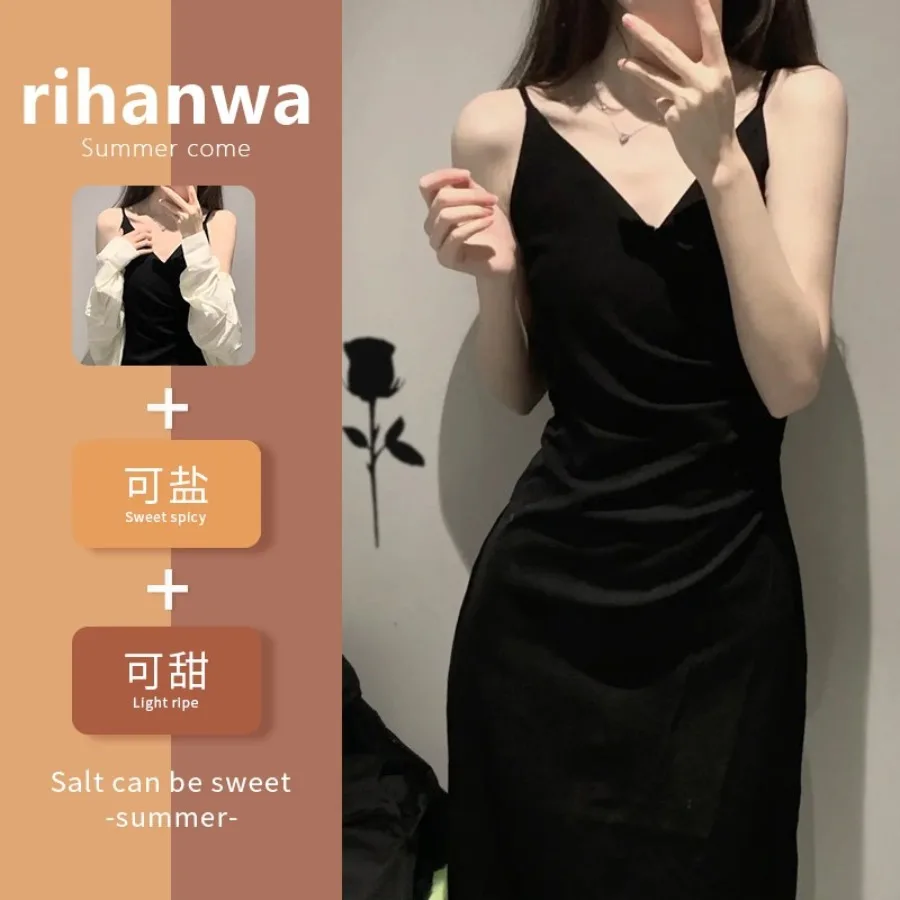 【New style】French Hepburn style suspender dress women's clothing summer royal sister light familiarity party evening dress smal
【New style】French Hepburn style suspender dress women's clothing summer royal sister light familiarity party evening dress smal