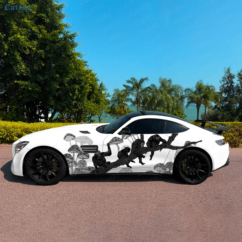 Mushroom Gorillas Colorful Car Vinyl Wraps Decal Self-adhesive PVC Sticker Suitable for Trucks SUV Decor Auto Accessories Gift
Mushroom Gorillas Colorful Car Vinyl Wraps Decal Self-adhesive PVC Sticker Suitable for Trucks SUV Decor Auto Accessories Gift