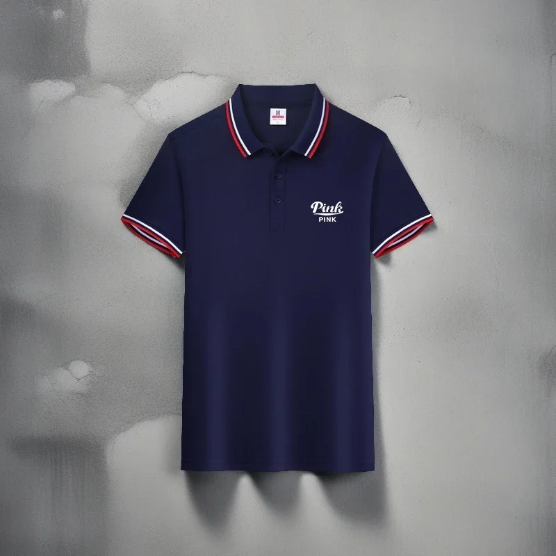 Summer new men's POLO shirt with collar, short sleeved ice silk T-shirt workwear high-end and breathable business men's clothing
Summer new men's POLO shirt with collar, short sleeved ice silk T-shirt workwear high-end and breathable business men's clothing