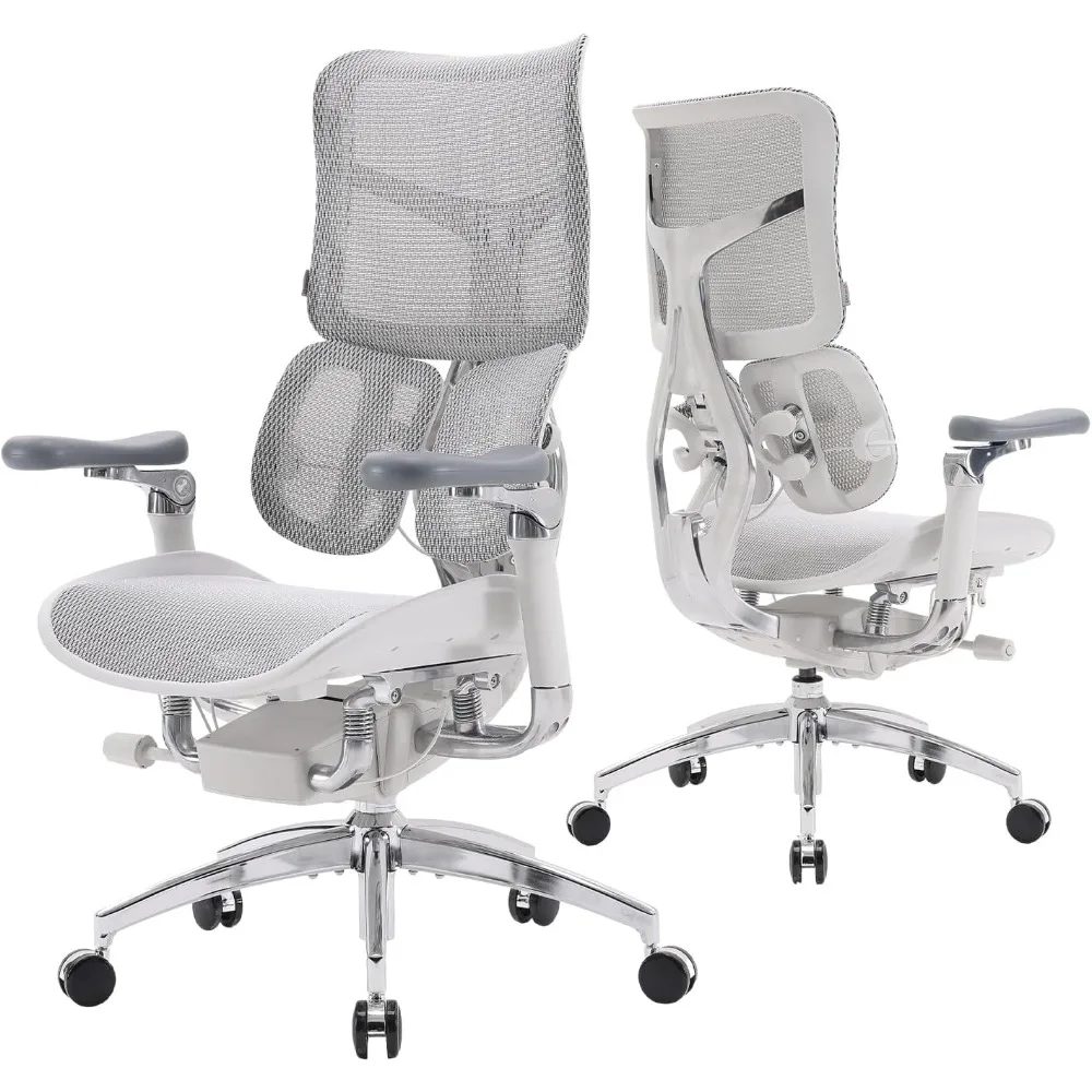 Computer Chair, Gaming Chairs with Dual Dynamic Lumbar Support, 6D Coordinated Armrests, Adjustable Rolling Chairs, Office Chair
Computer Chair, Gaming Chairs with Dual Dynamic Lumbar Support, 6D Coordinated Armrests, Adjustable Rolling Chairs, Office Chair
